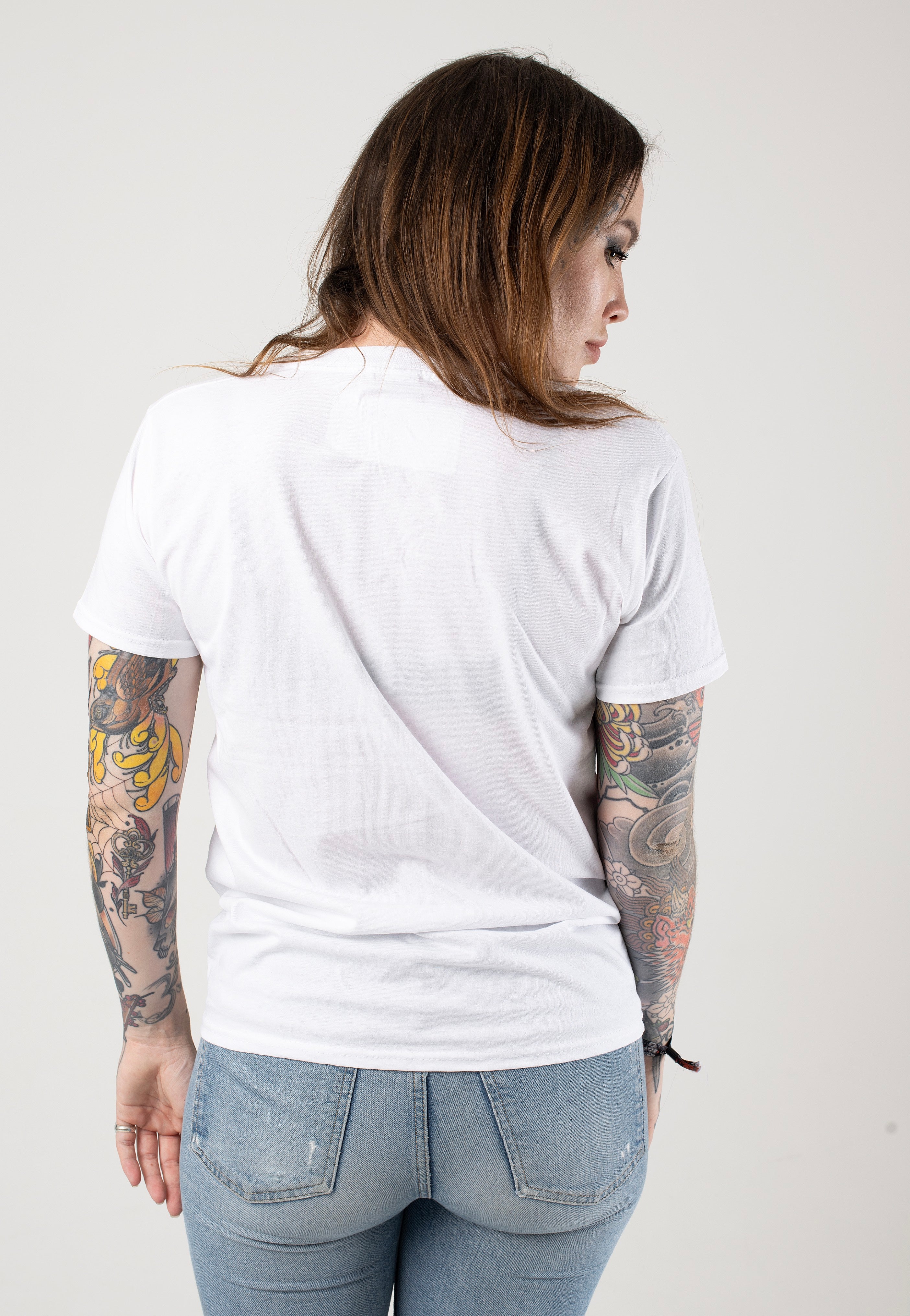 4 Square Close White - T-Shirt