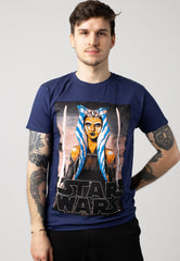 Ahsoka White Blades Navy - T-Shirt