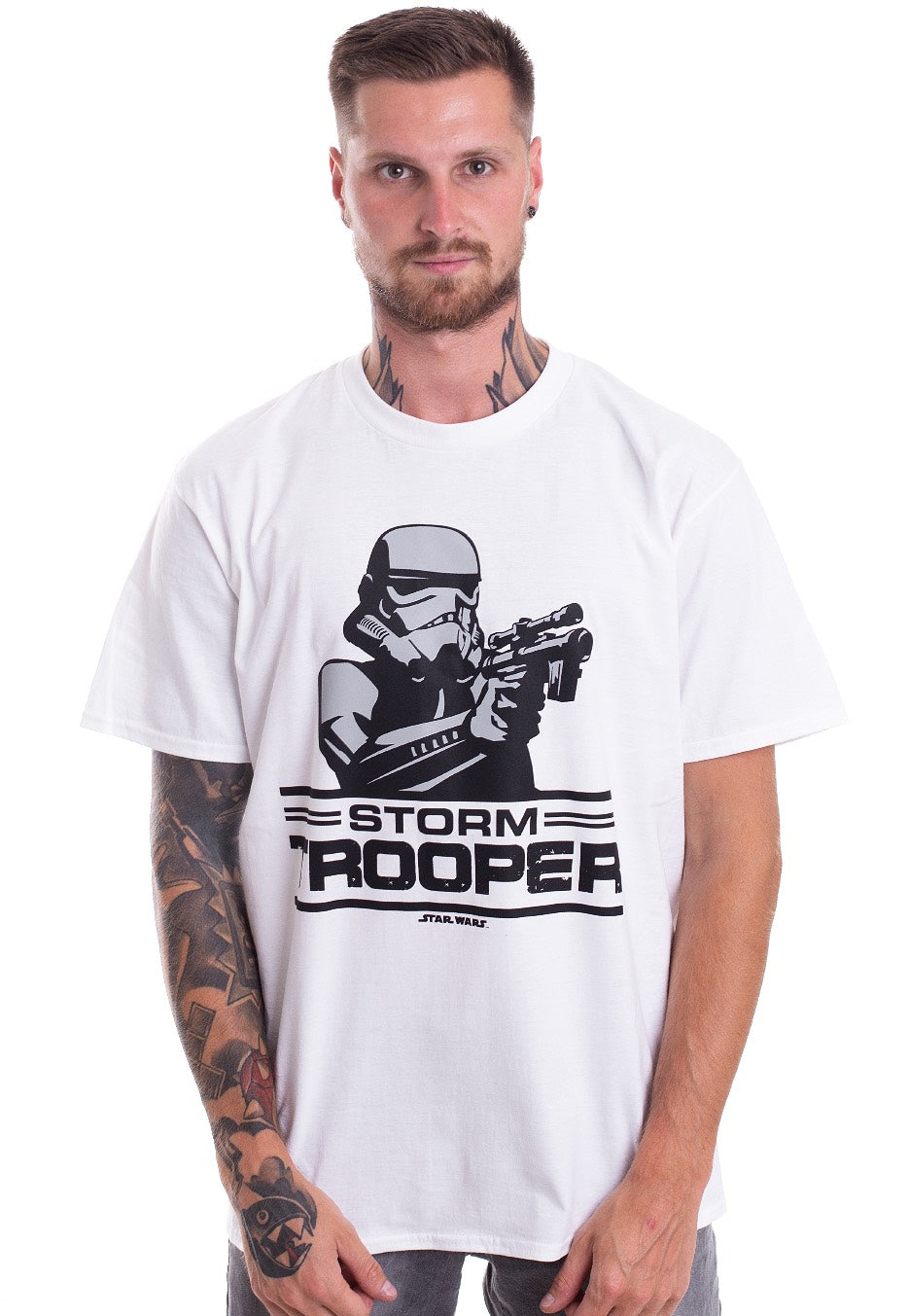 Aiming Stormtrooper White - T-Shirt