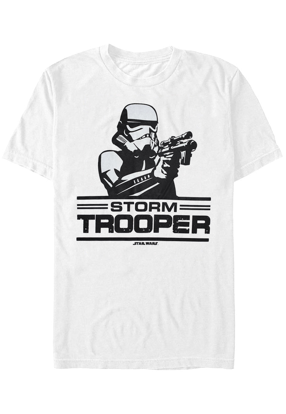 Aiming Stormtrooper White - T-Shirt