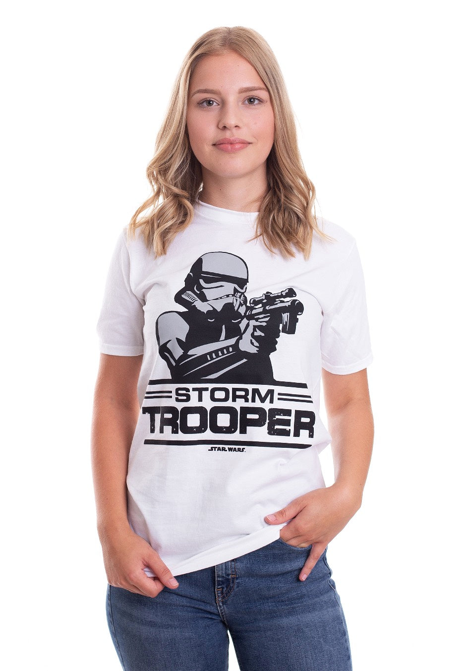 Aiming Stormtrooper White - T-Shirt