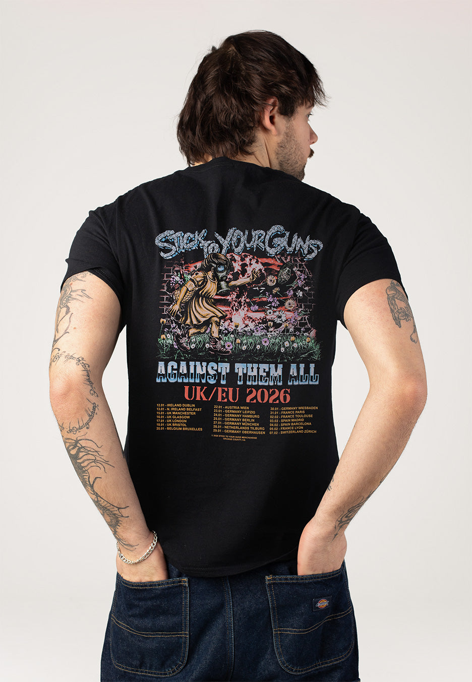 Against Them All Tour 2026 - T-Shirt