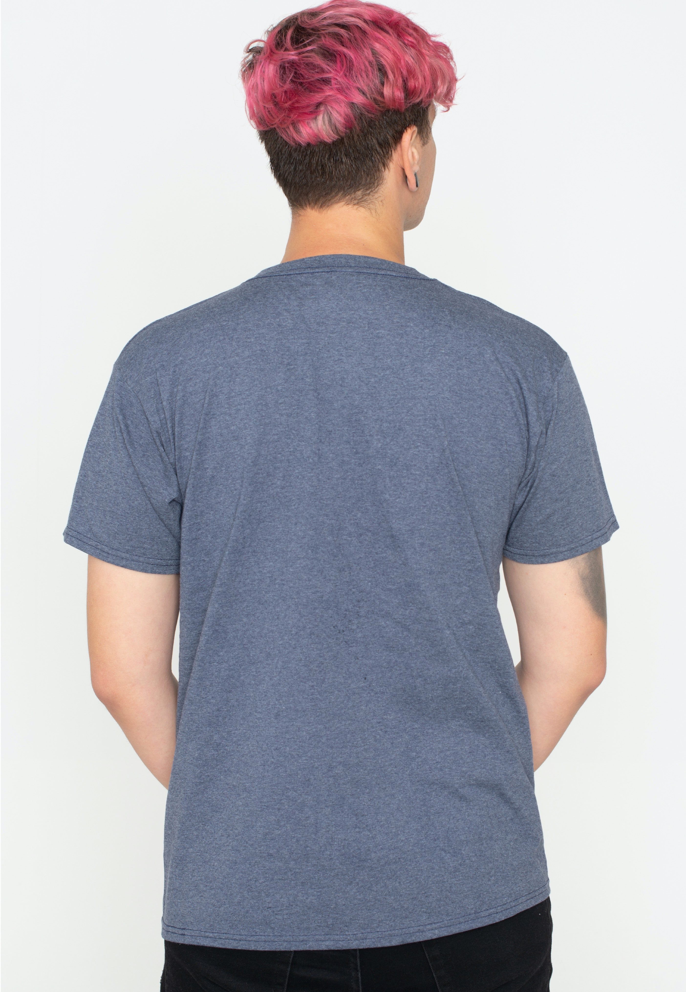 Ahoy Hoy Vintage Heather Navy - T-Shirt
