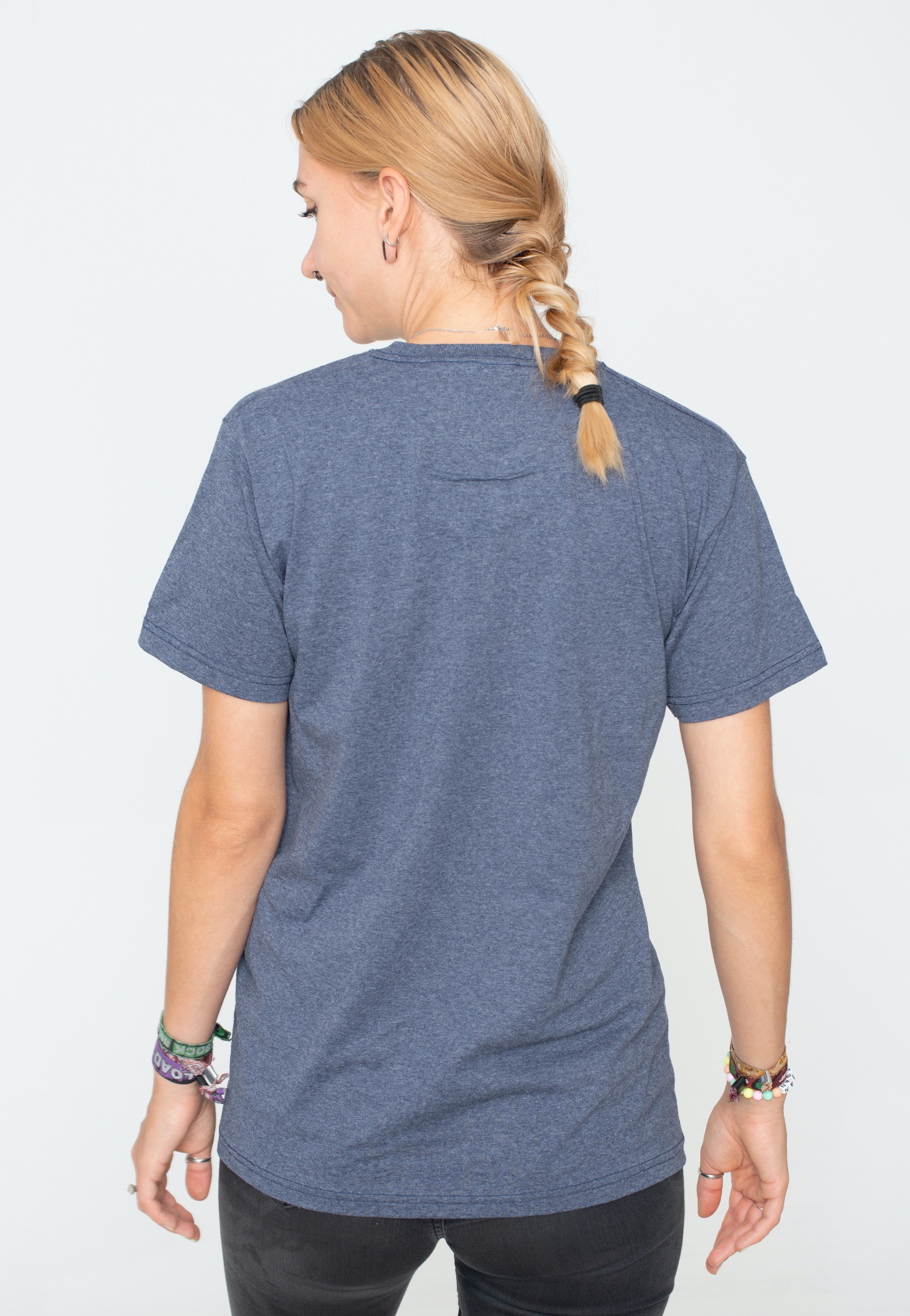 Ahoy Hoy Vintage Heather Navy - T-Shirt
