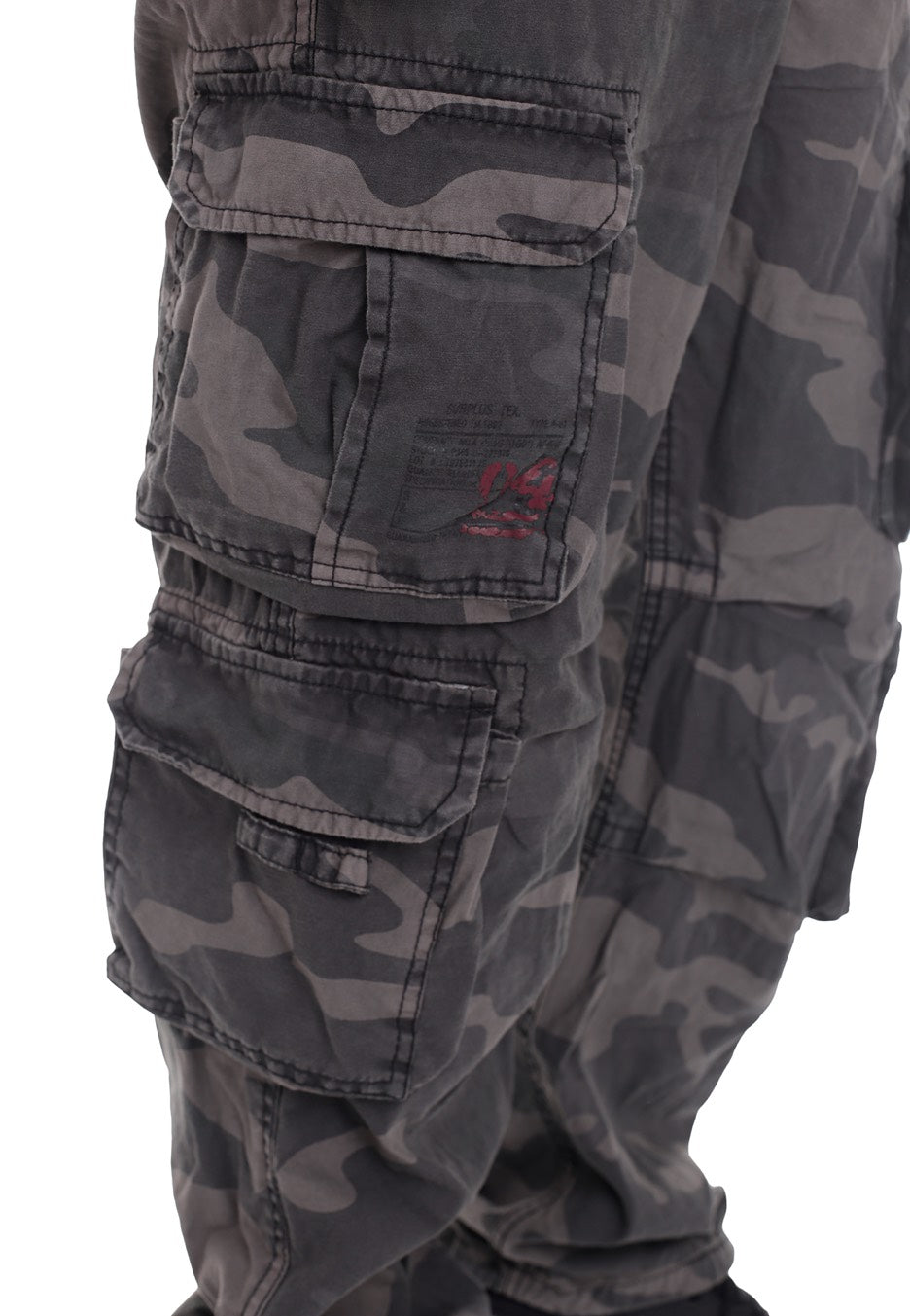 Airborne Vintage Black Camo - Pants