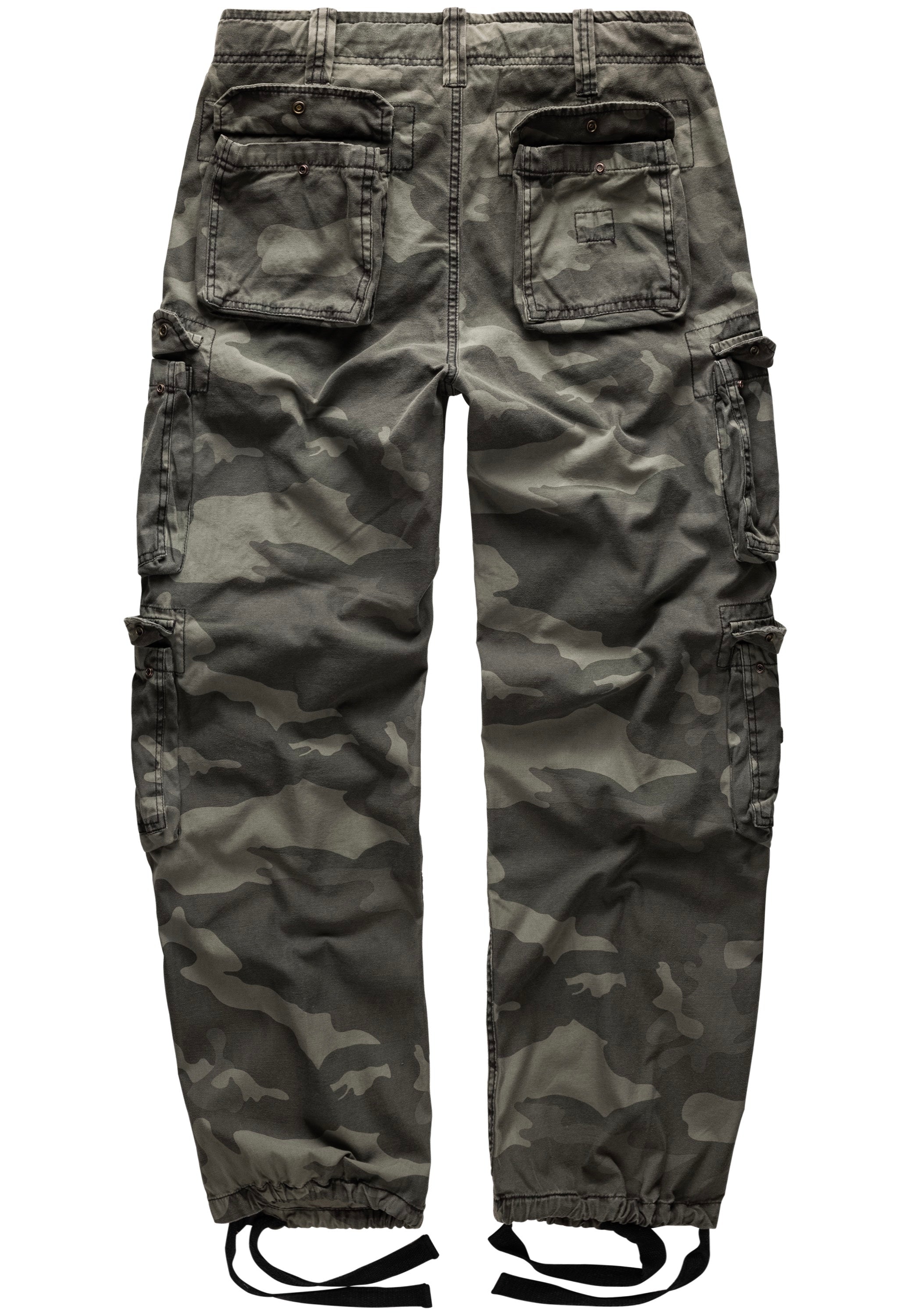 Airborne Vintage Black Camo - Pants
