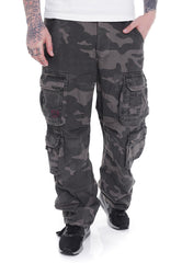 Airborne Vintage Black Camo - Pants