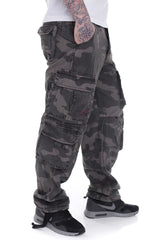 Airborne Vintage Black Camo - Pants