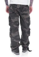 Airborne Vintage Black Camo - Pants