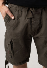 Airborne Vintage Olive - Shorts