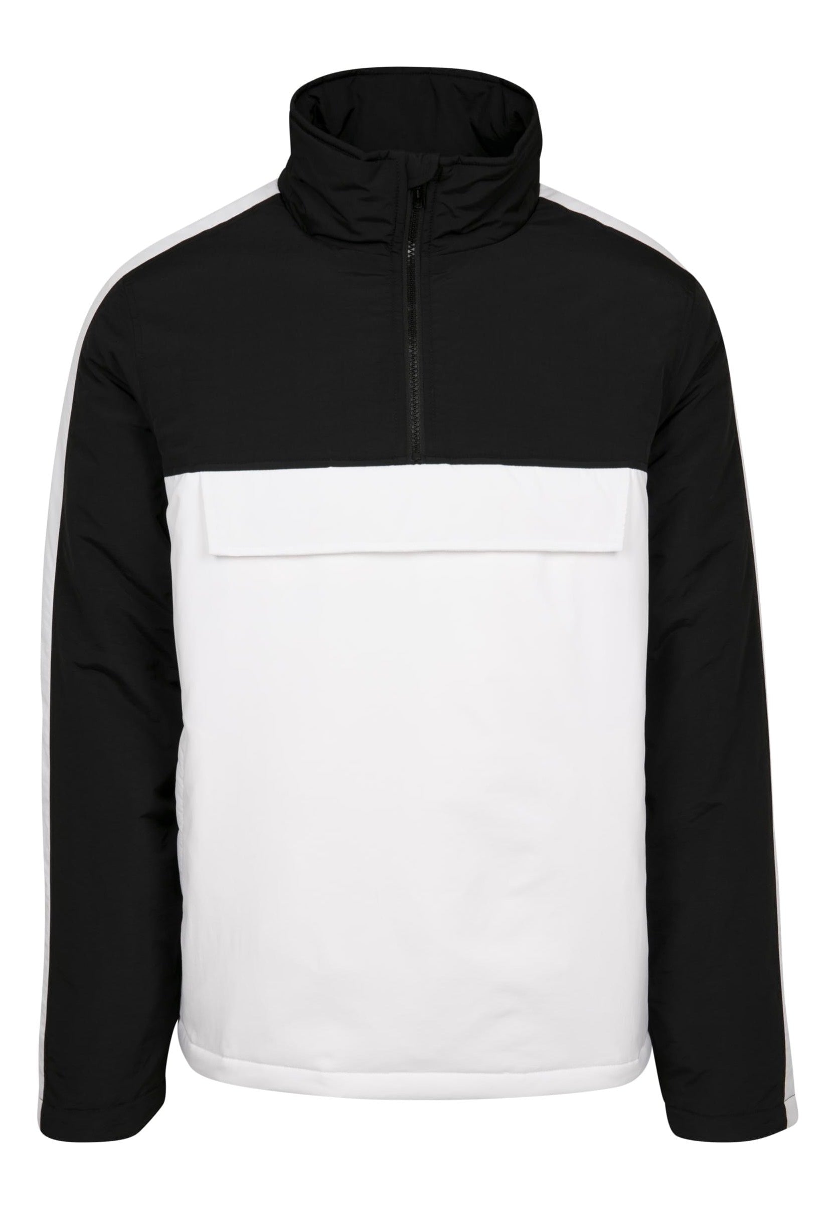 2-Tone Padded Pull Over White/Black - Jacket