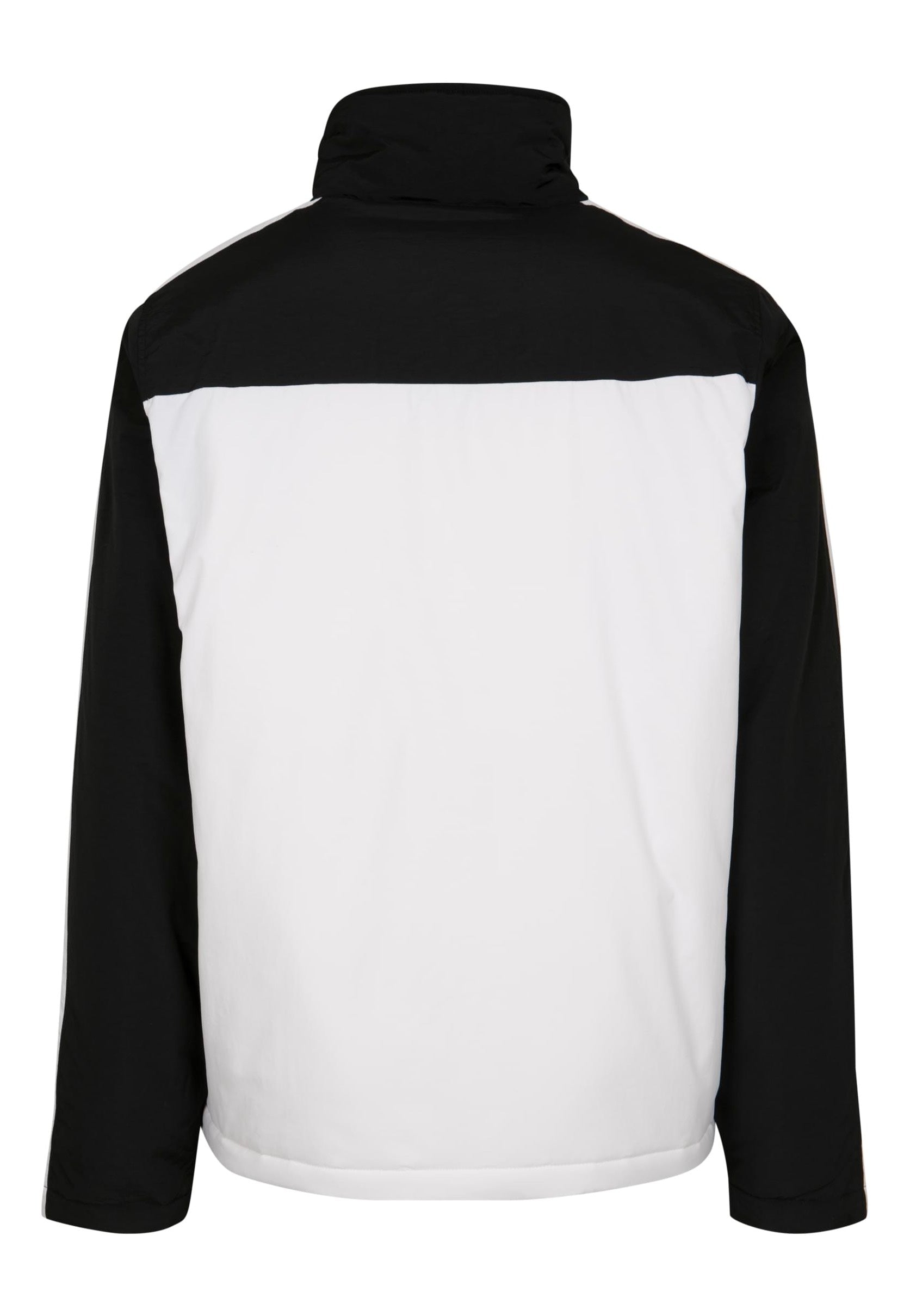 2-Tone Padded Pull Over White/Black - Jacket