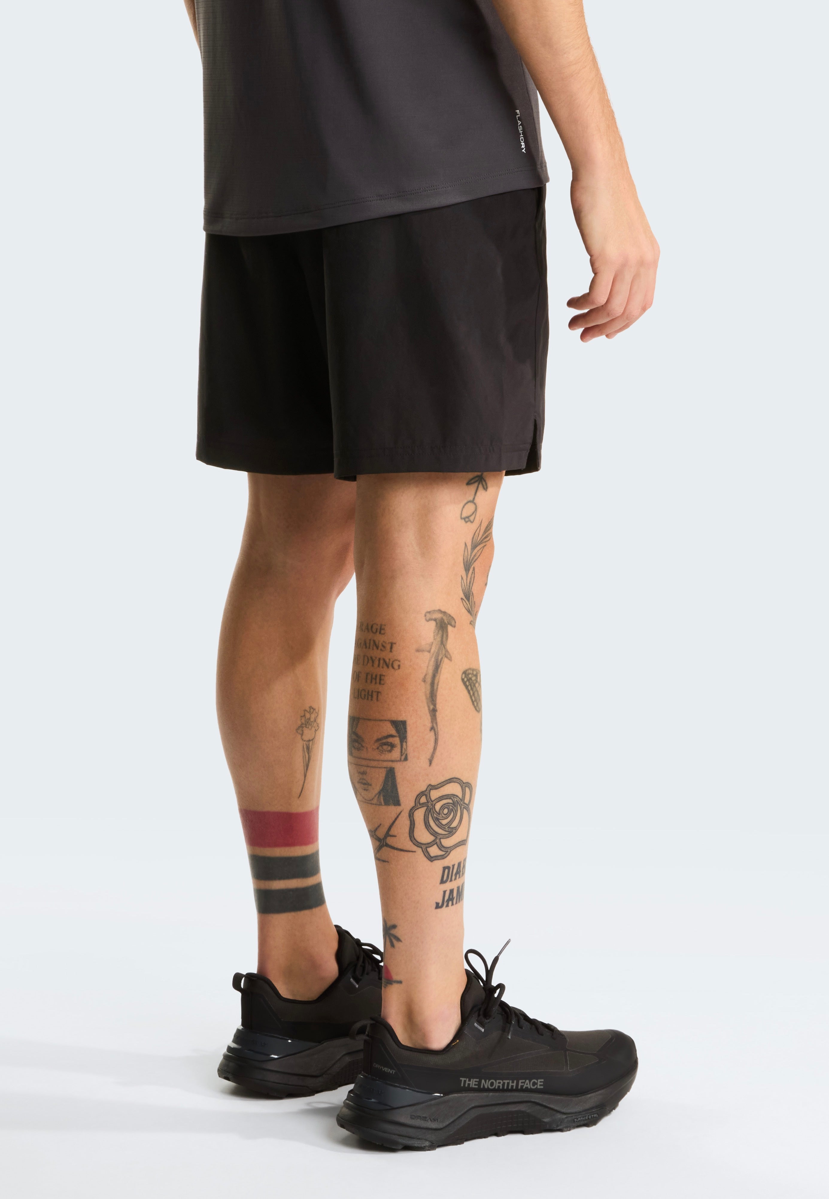 24/7 7Inch TNF Black - Shorts