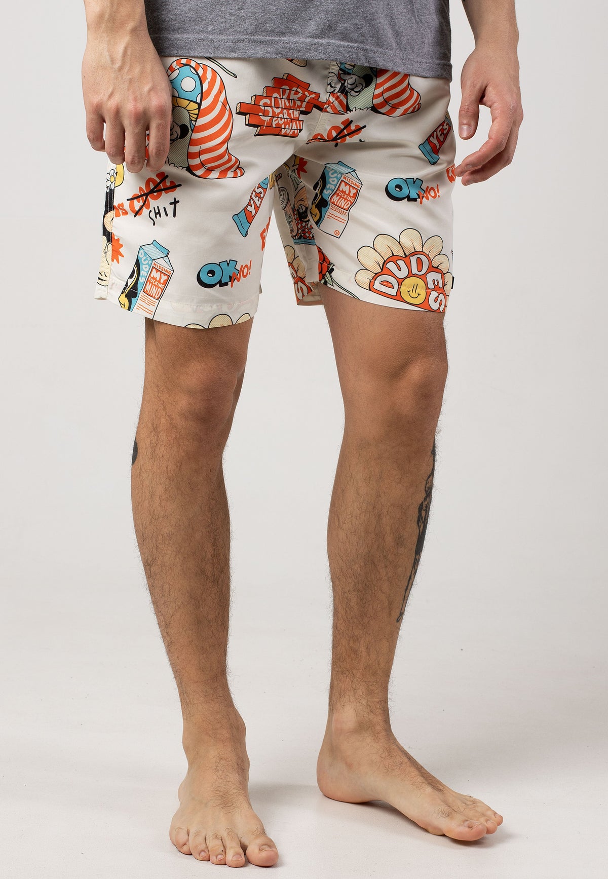 A Pill Meal Multicolor - Board Shorts