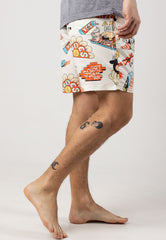 A Pill Meal Multicolor - Board Shorts