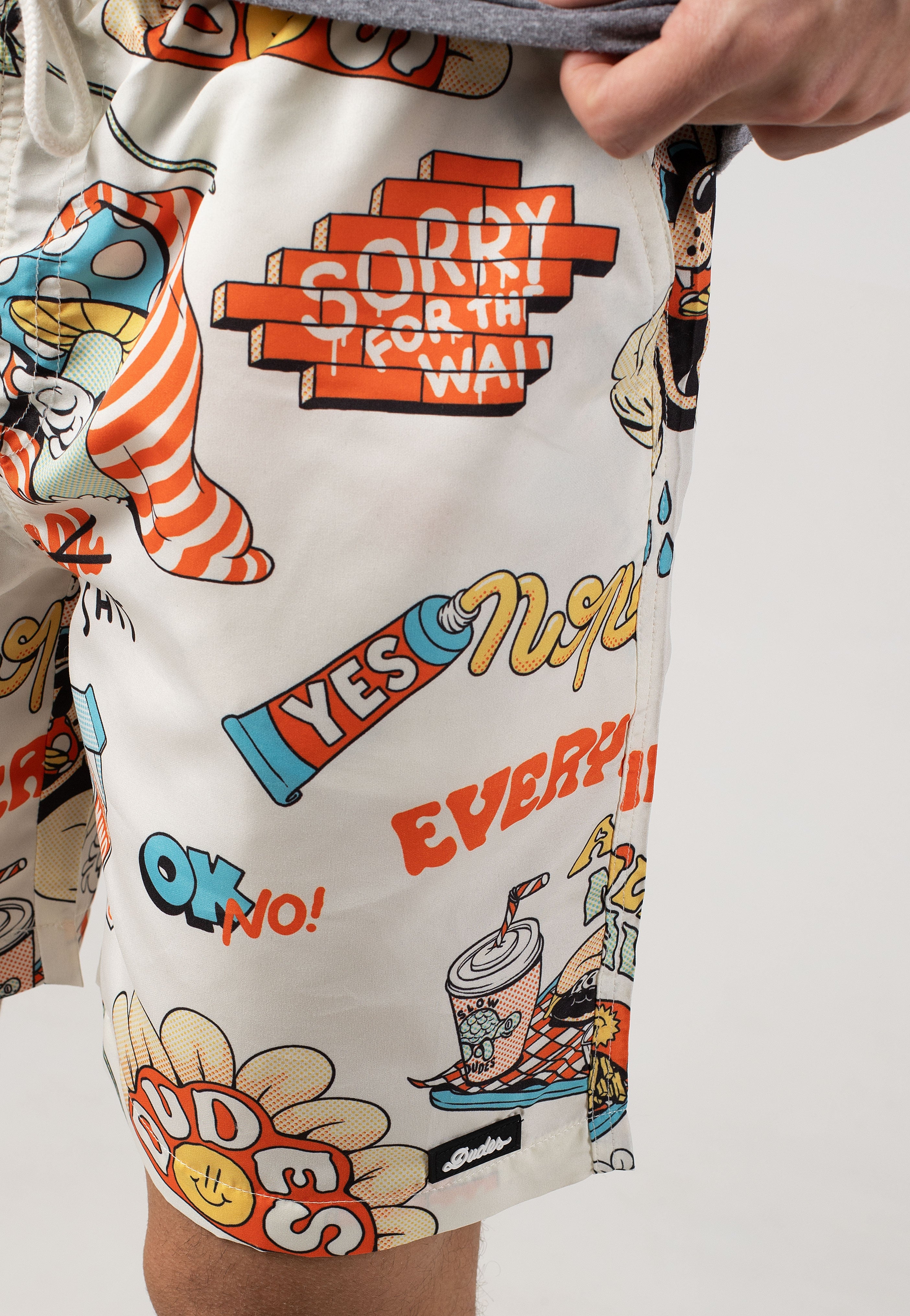 A Pill Meal Multicolor - Board Shorts