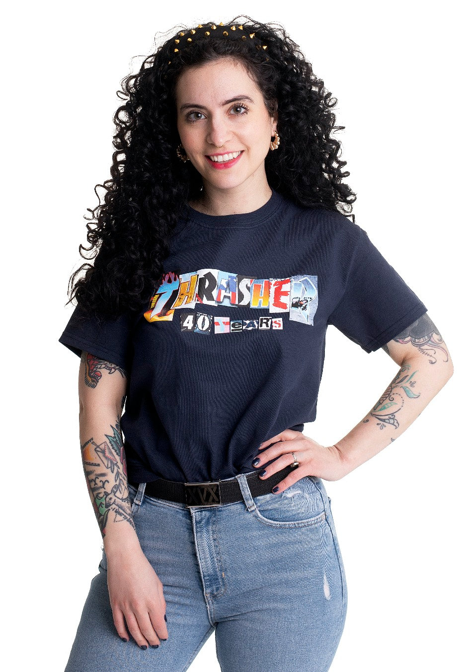 40 Years Navy - T-Shirt