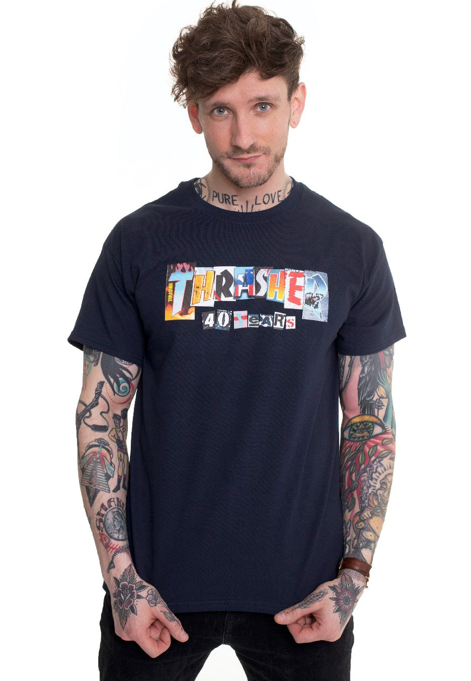 40 Years Navy - T-Shirt