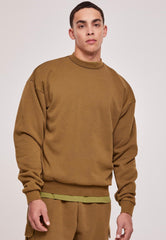 Acid Washed Crew Summerolive - Sweater
