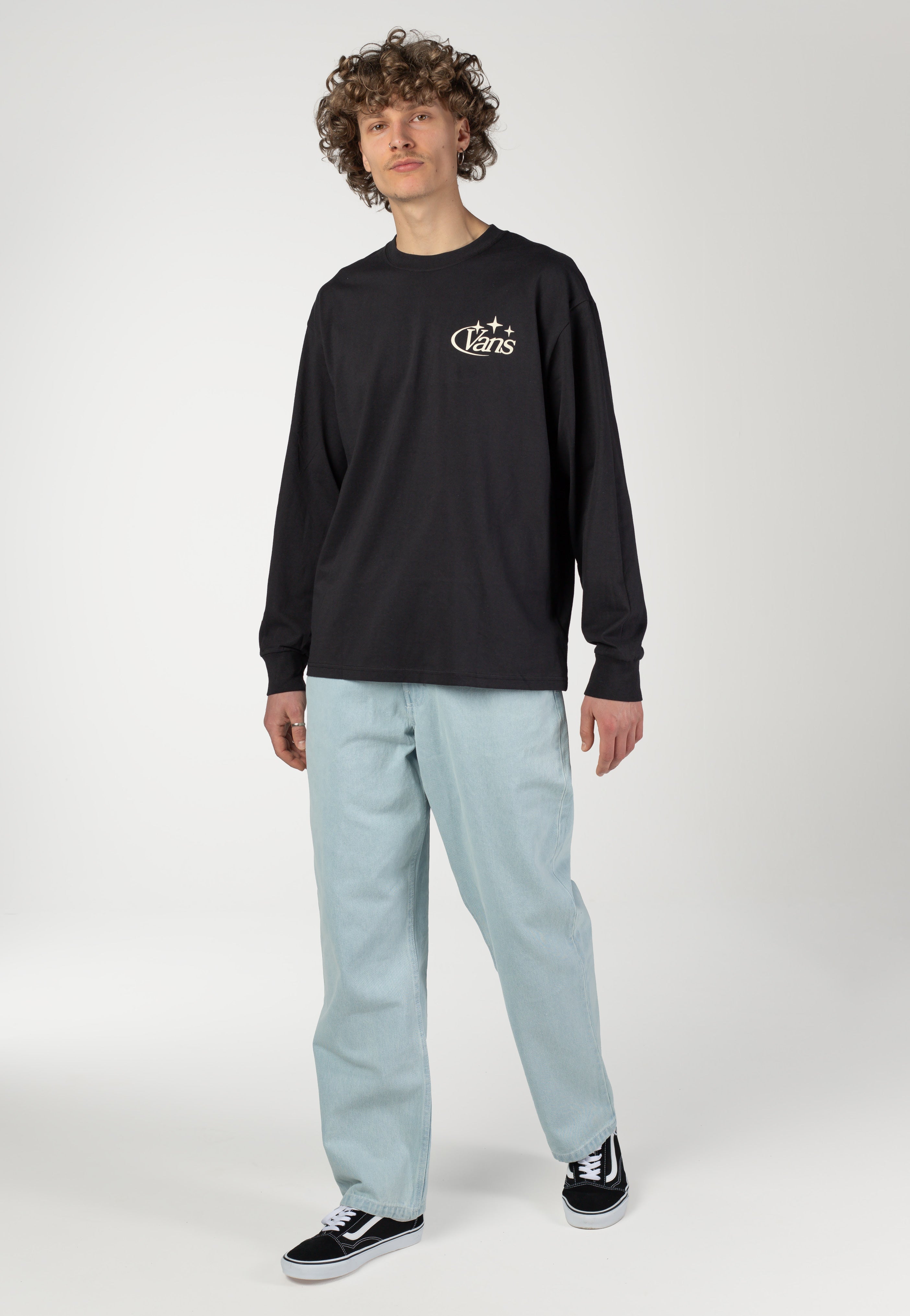 Advanced Vee Black - Longsleeve