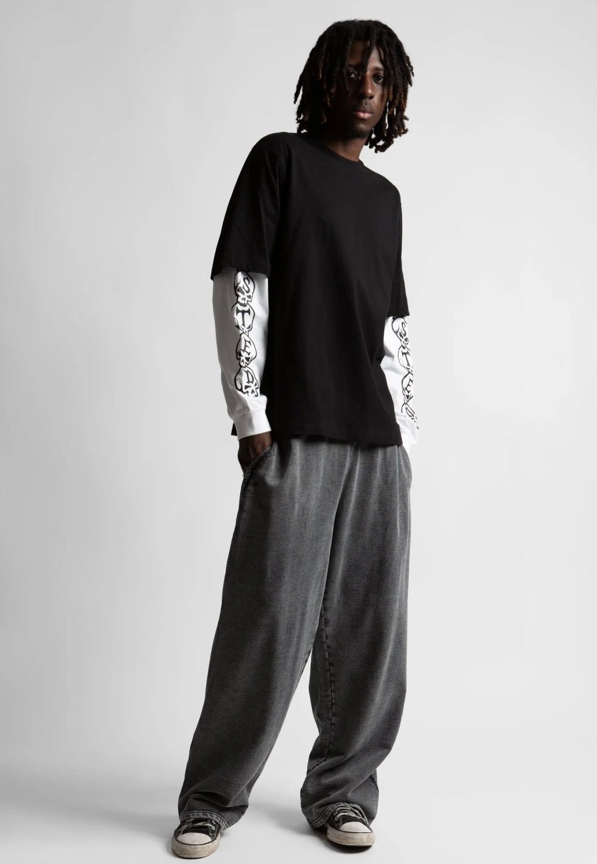 Age Bury Black White - Longsleeve